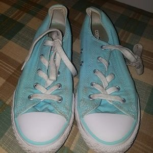 Light blue converse